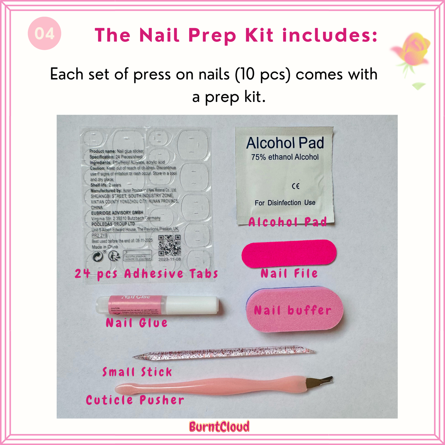 230 "Red Bowknots" Brown Leopard Print Frenchtips 3D Bowknots Custom Press-On Nails